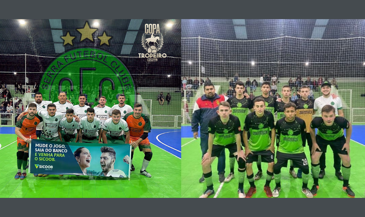 Serra Futsal de Agrolândia é finalista da Copa Tropeiro nas categorias Livre e Sub-18